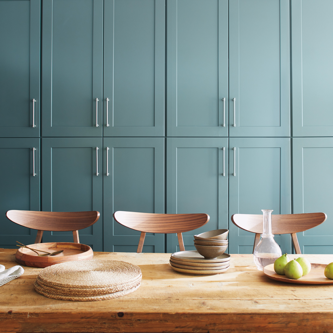 Color of the Year Cabinet Style
