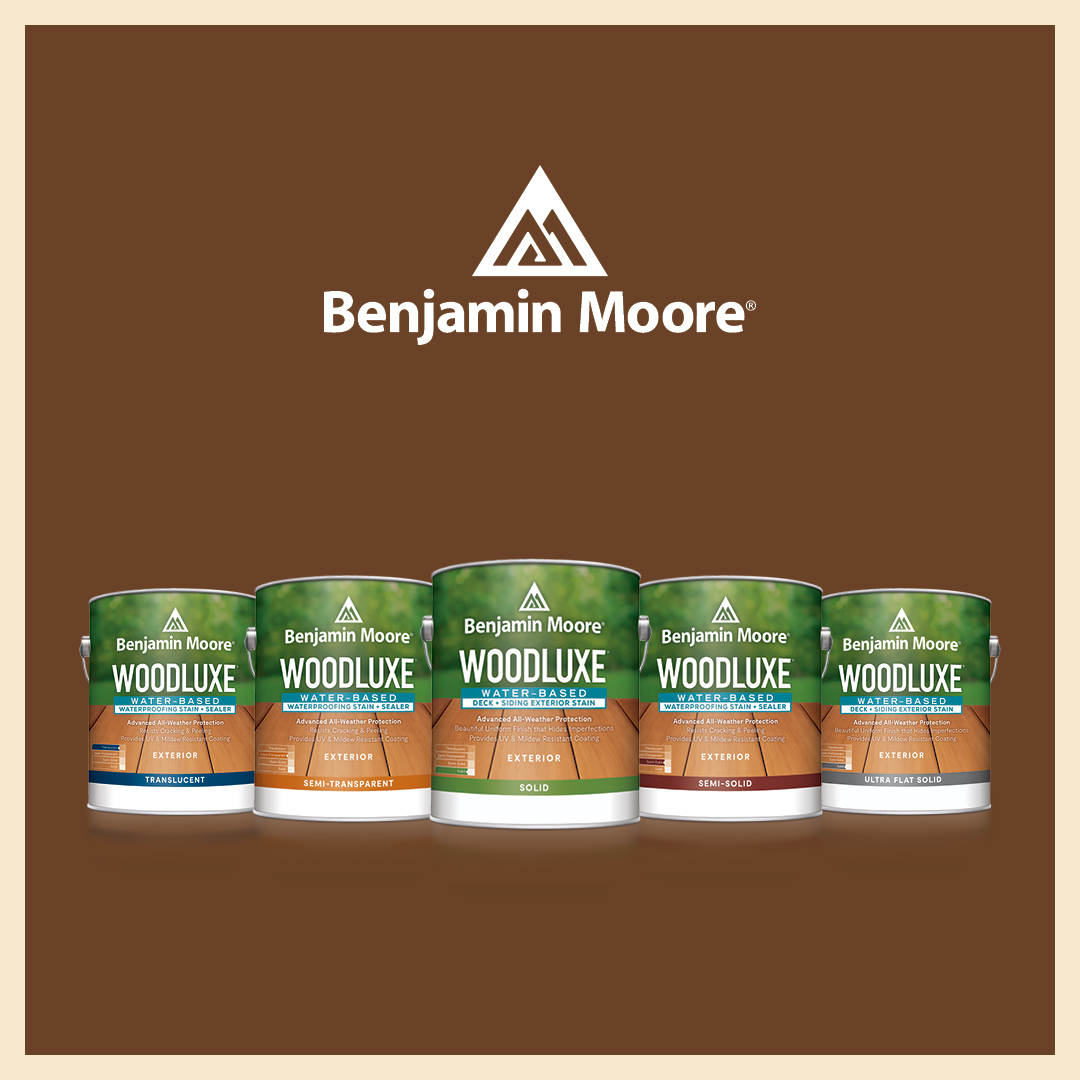 Benjamin Moore Woodluxe Exterior Stain